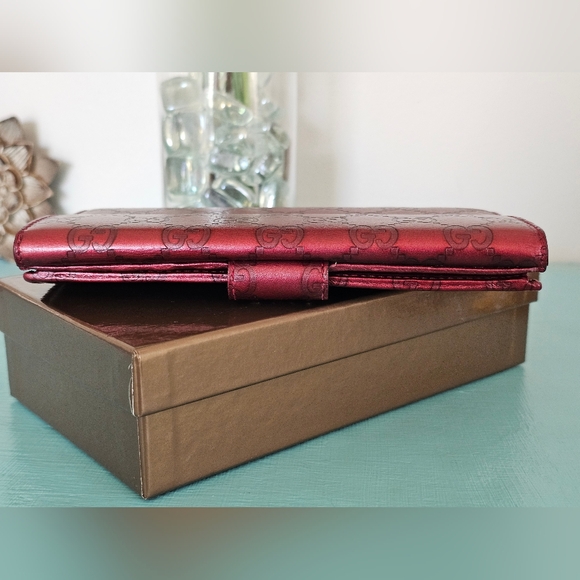 Gucci Guccissima Heart Continental Wallet - Picture 14 of 14